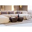 Eleonora Salontafel Mila 107x78x30 - zwart