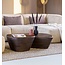 Eleonora Salontafel Mila 70x53x35 - zwart