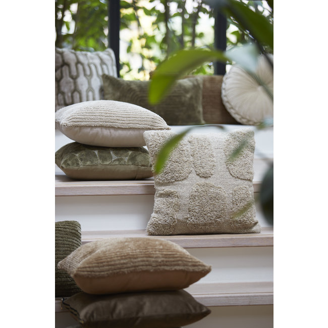 Light en Living Kussen 45x45 cm LATIUM beige