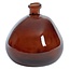 Light en Living Vaas Selores glas - Groen, bruin of bruin - zand