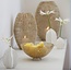 Light en Living Vaas deco AKOSI keramiek  wit - Diverse afmetingen