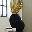 Light en Living Vaas deco 50x15x50 cm SKELD mat zwart