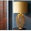 Light en Living Lampvoet SINULA goud Ø26x44 cm van Light & Living