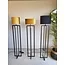 Light en Living Vloerlamp MACE Mat Zwart 30x30x140 cm van Light & Living