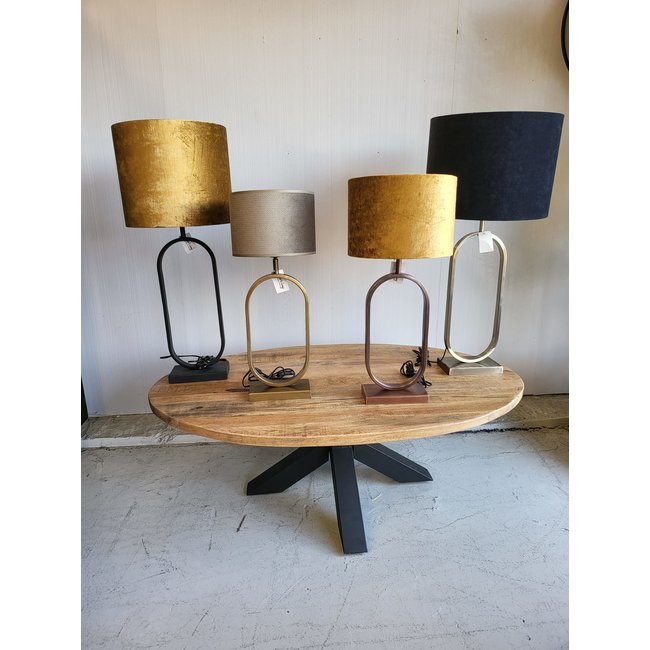 Light en Living Lampvoet JAMIRI licht goud - 2 maten