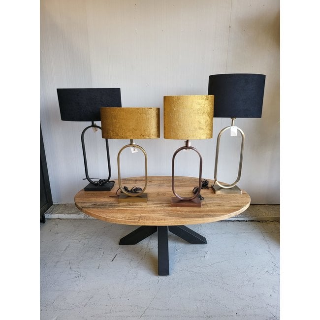 Light en Living Lampvoet 21x10x45 cm JAMIRI antiek brons