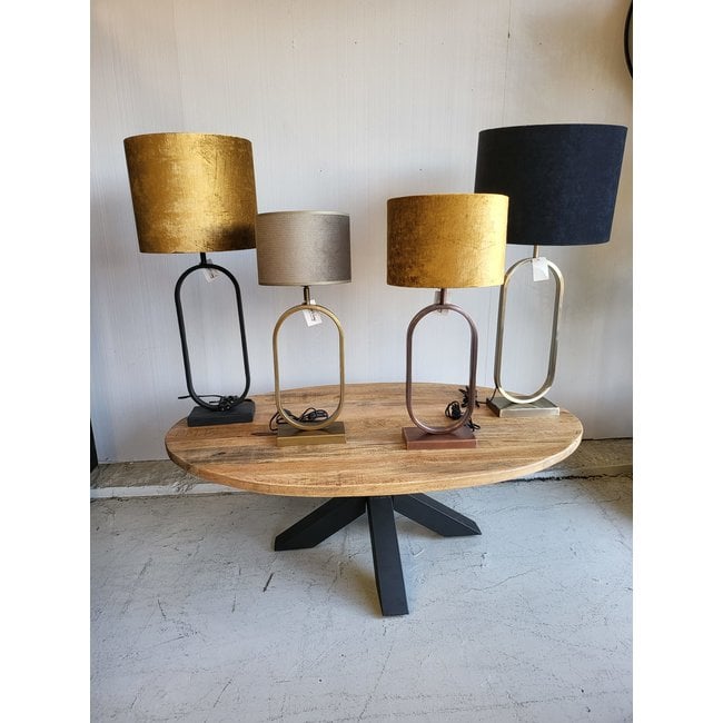 Light en Living Lampvoet 21x13x55 cm JAMIRI antiek brons