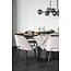 Eleonora Eettafel Aron ovaal 200x110 - zwart