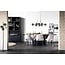 Eleonora Eettafel Aron ovaal 250x110 - zwart