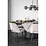 Eleonora Eettafel Aron ovaal 250x110 - zwart