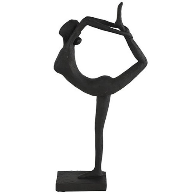 Countryfield Ornament Ballerina no1 Odile zwart - Stijlvol woonaccessoire