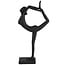 Countryfield Ornament Ballerina no1 Odile zwart - Stijlvol woonaccessoire