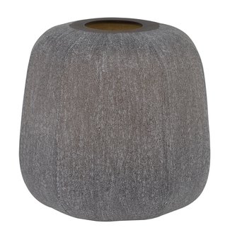 Light en Living Vaas PACENGO donker bruin Ø23x24 cm