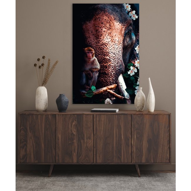 Wandkraft Elephant