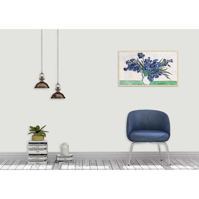 Wandkraft Irises door Vincent van Gogh - Wandkraft Wanddecoratie