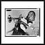 Wandkraft Music 009 - Louis Armstrong Wanddecoratie