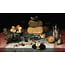 Wandkraft Still Life with Cheeses by Floris van Dyck