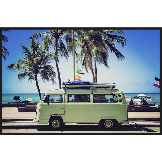 Wandkraft Wandkraft Summer Time 016 - Surfers Busje Wanddecoratie