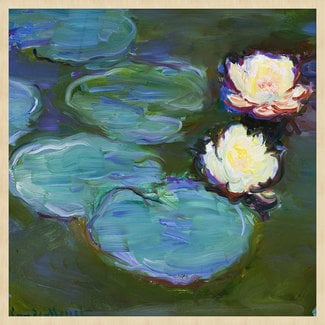 Wandkraft The Water Lily van Claude Monet