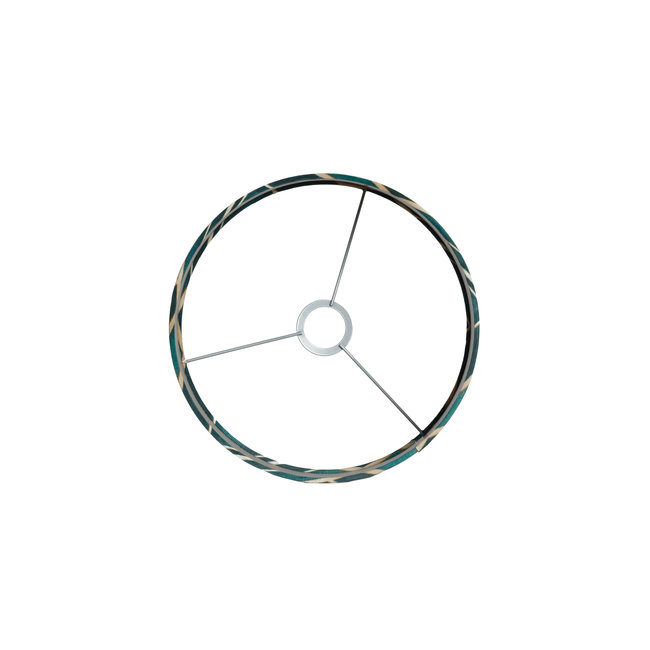Light en Living Kap cilinder 30-30-21 cm TIARA groen
