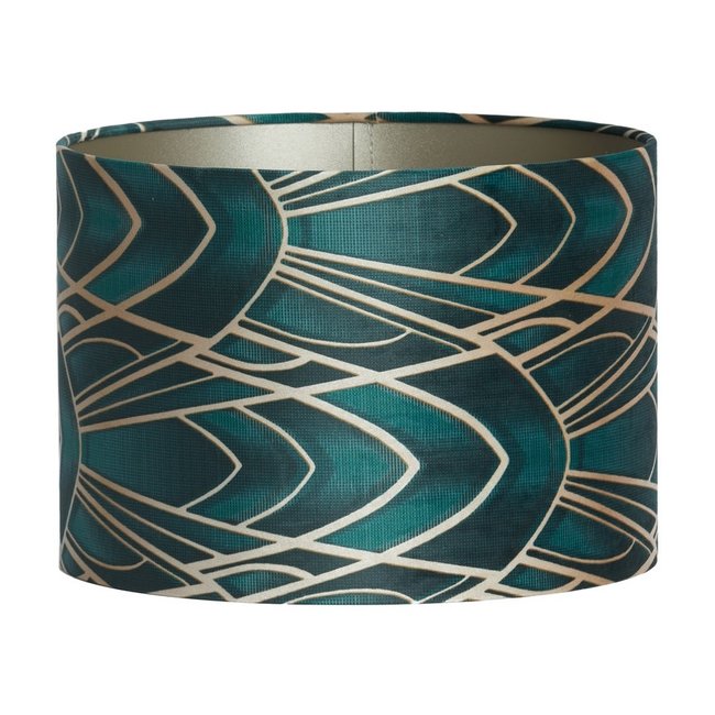 Light en Living Kap cilinder 30-30-21 cm TIARA groen