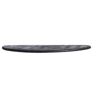 Light en Living Wandplank 110x25x3 cm GINOSA hout  mat zwart