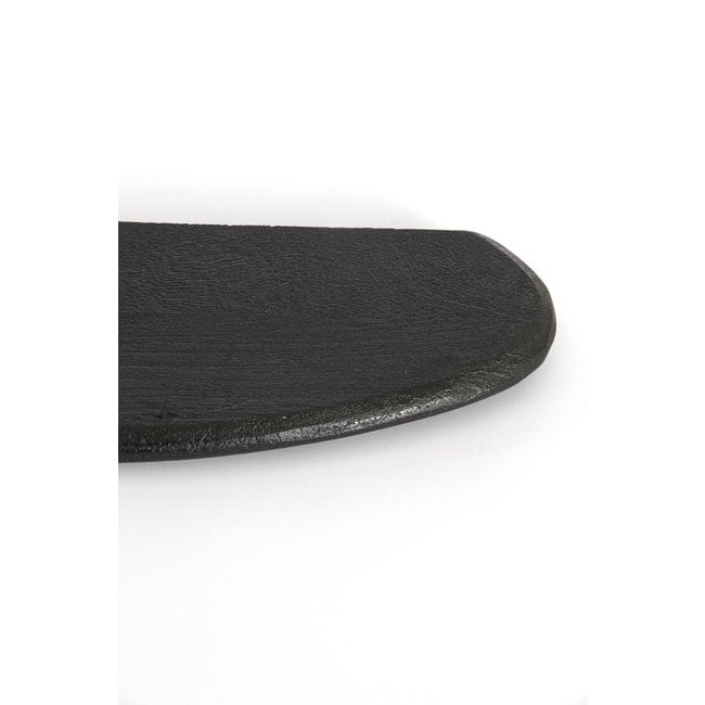 Light en Living Wandplank 70x17x2 cm GINOSA hout  mat zwart