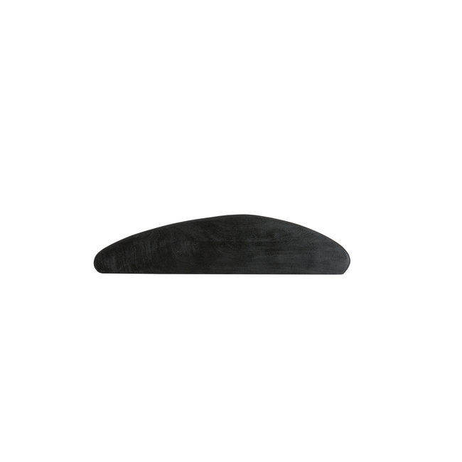Light en Living Wandplank 70x17x2 cm GINOSA hout  mat zwart