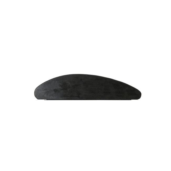 Light en Living Wandplank 90x19x2 cm GINOSA hout mat zwart
