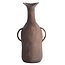 Light en Living Vaas deco 16x10x32 cm ANCONI donker bruin