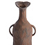 Light en Living Vaas deco 16x10x32 cm ANCONI donker bruin