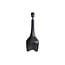 Woood Foss Tafellampvoet Aluminium Antique Zwart/bruin