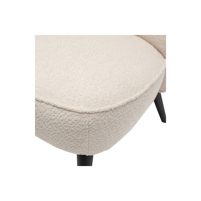 Woood Sara Bankje Bouclé Creme