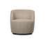 Woood Serra Draaifauteuil Geweven Stof Zand