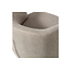 Woood Serra Draaifauteuil Geweven Stof Zand