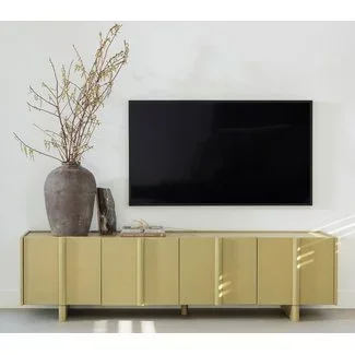 Woood Basu Tv Meubel Grenen Moss [fsc]