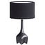 Woood Foss Tafellampvoet Aluminium Antique Zwart/bruin