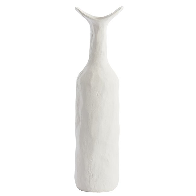 Light en Living Vaas deco 13x12,5x50 cm TEODORA  crème