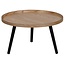 Woood Mesa Bijzettafel L Hout Naturel 34xØ60