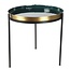 Countryfield Countryfield Bijzettafel Madras - Blauw-Groen - Stijlvol Design