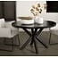 Tower Living Eettafel rond Selva mango zwart Ø 130 cm