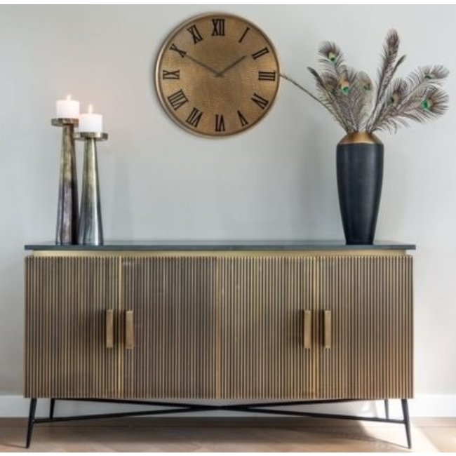 Richmond Interiors  Dressoir Ironville 4-deuren (Gold)