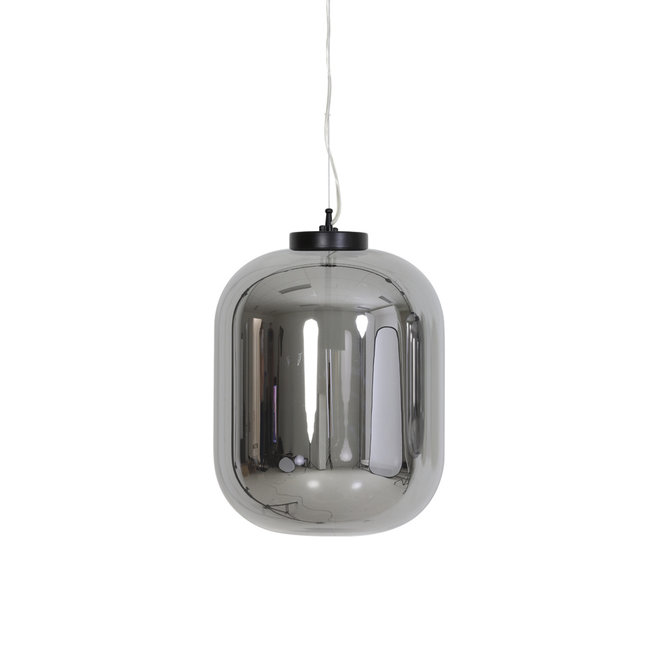 Light en Living Hanglamp JULIA Glas Smoke van Light & Living