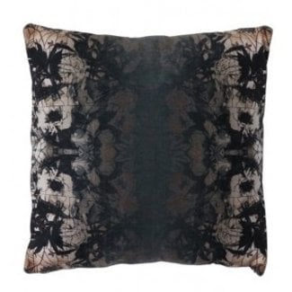 Light en Living Kussen 50x50 cm RORSCHACH velvet groen dessin