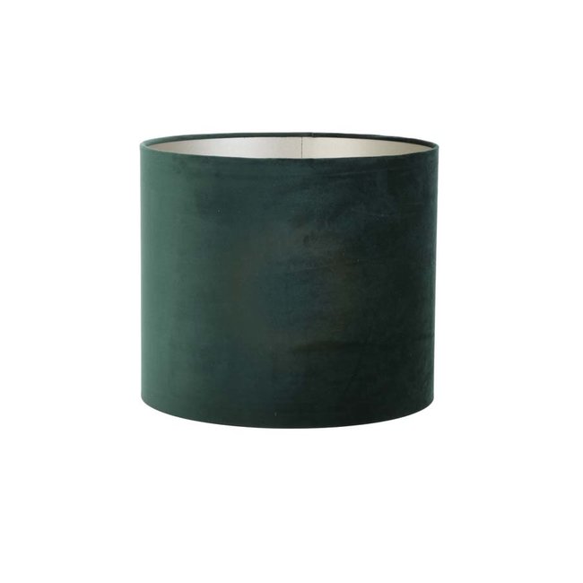 Light en Living Cilinder Lampenkap Velours Dutch Green - Diverse Maten