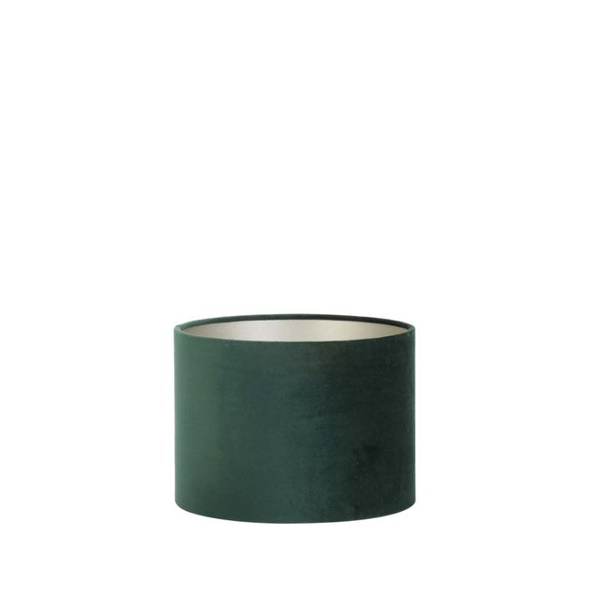 Light en Living Kap cilinder VELOURS dutch green - Diverse maten