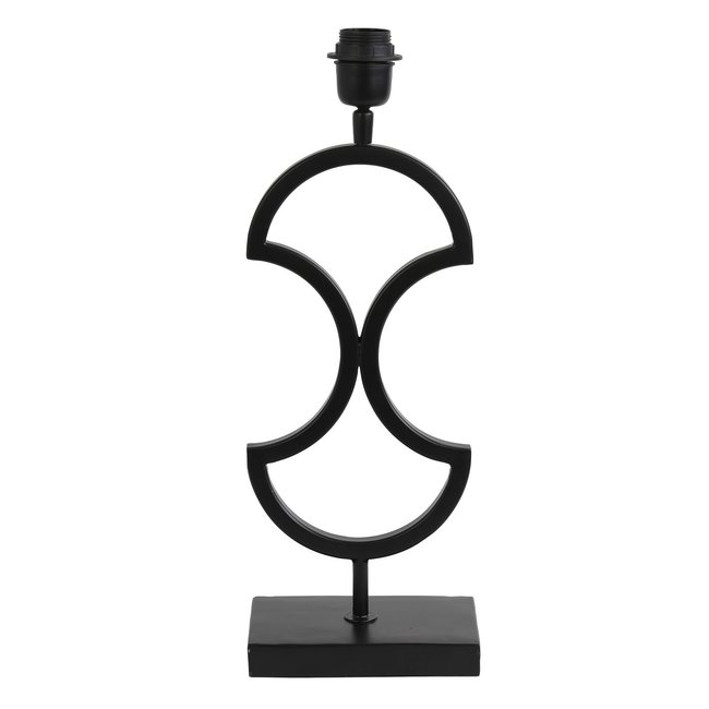 Light en Living Lampvoet 17,5x11x43 cm RIAVA mat  zwart