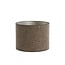 Light en Living Kap cilinder SAVERNA  donker bruin - diverse afmetingen