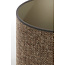 Light en Living Kap cilinder SAVERNA  donker bruin - diverse afmetingen
