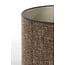 Light en Living Kap cilinder SAVERNA  donker bruin - diverse afmetingen